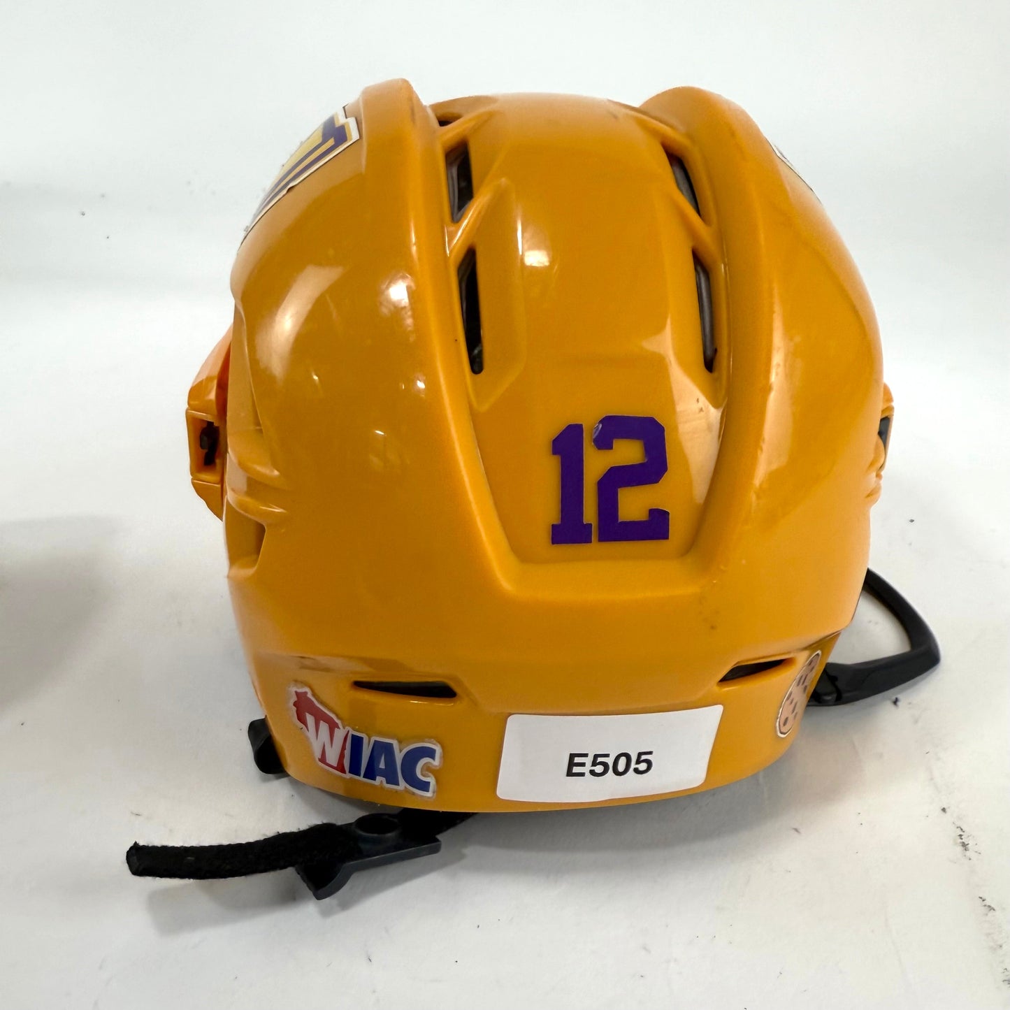 Used Sunflower Yellow CCM Tacks 910 Helmet | Small | E505 - Top Flight Hockey