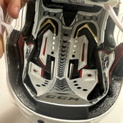 Brand New Large White CCM Fitlite Helmet - Top Flight Hockey