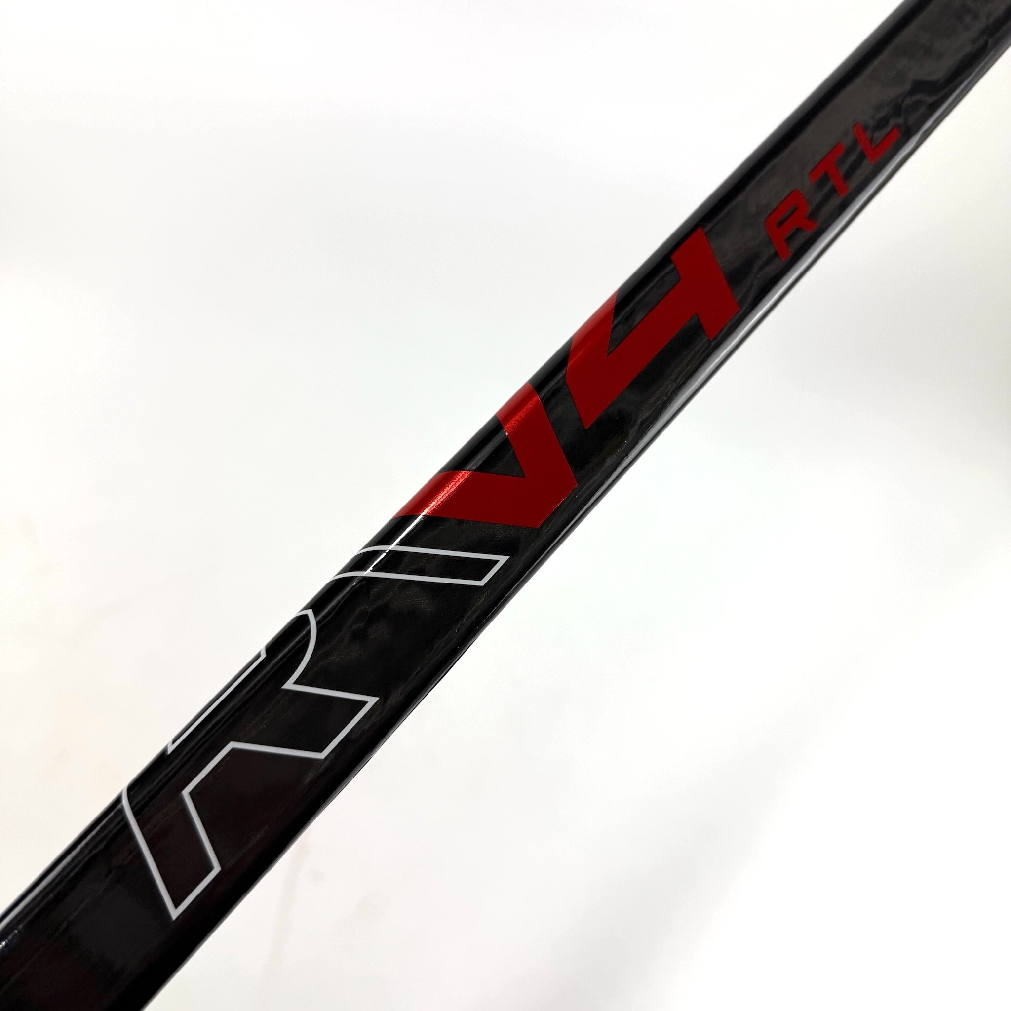 New Regular Black/Red Warrior Ritual V4 Goalie Stick | 25.5" Paddle Custom Curve | Mrazek | R302 - Top Flight Hockey