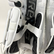 Used White Bauer Supreme Mach Goalie Pads | Size 35+1 | Thompson | Vegas Knights