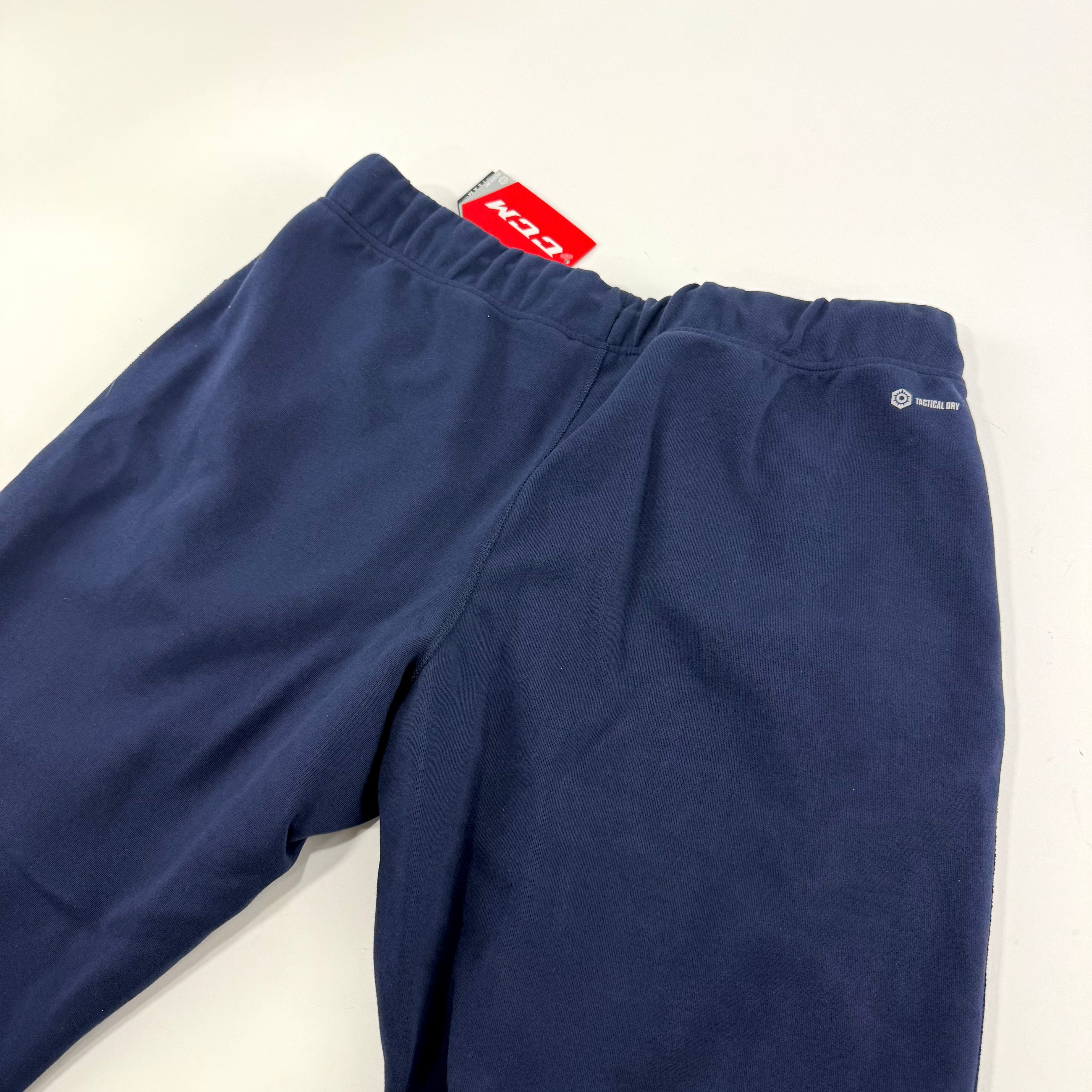 New Navy CCM Mens Premium Tapered Fleece Pant | Senior XL | #191520015565 - Top Flight Hockey