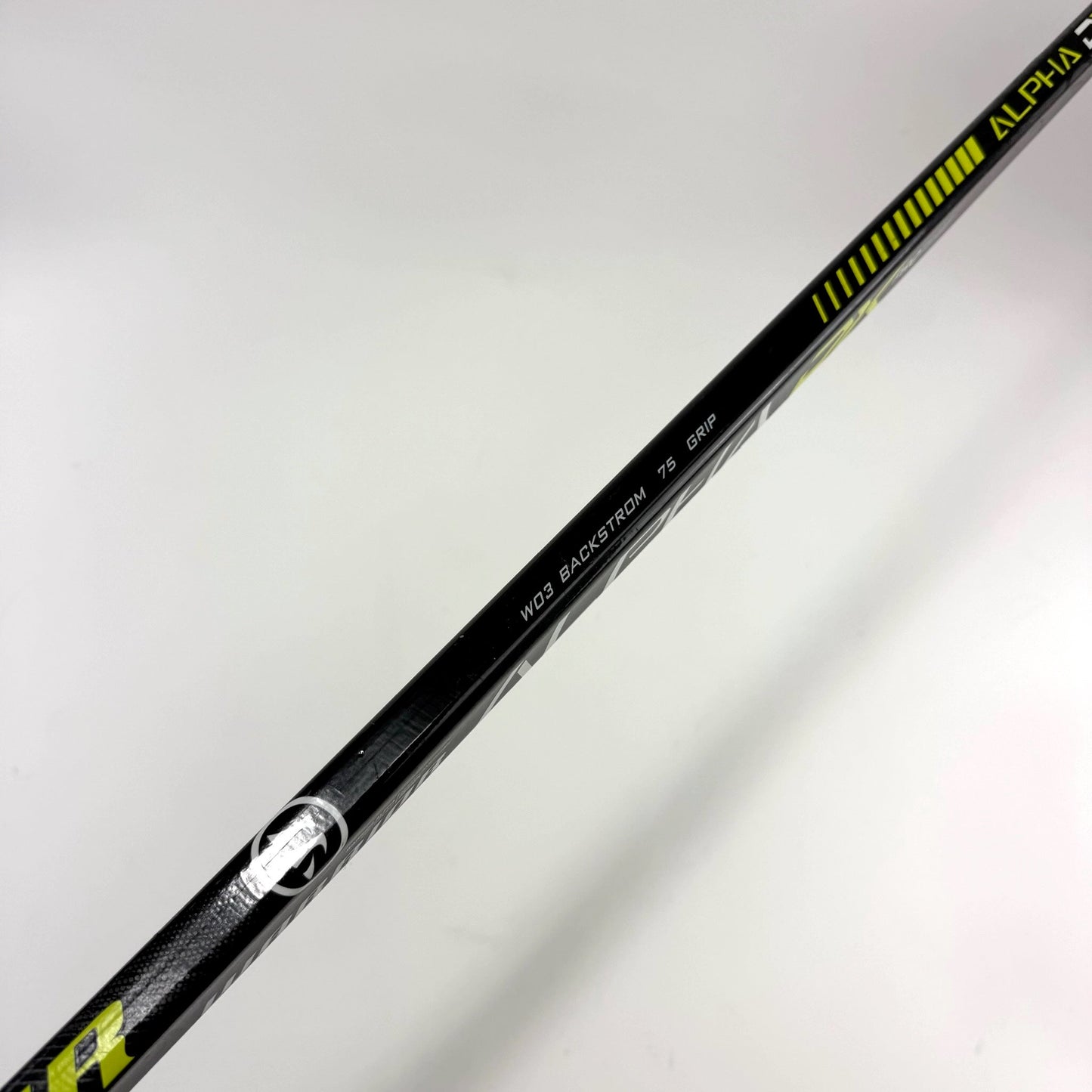 Used Left Warrior Alpha DX Pro Team | 75 Flex W03 Curve Grip | J572