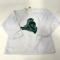 Used White Spartans Practice Jersey | Medium | AB168 - Top Flight Hockey