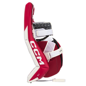 New CCM White E Flex 6.9 Goalie Leg Pads | 31+1" | #191520631949 - Top Flight Hockey