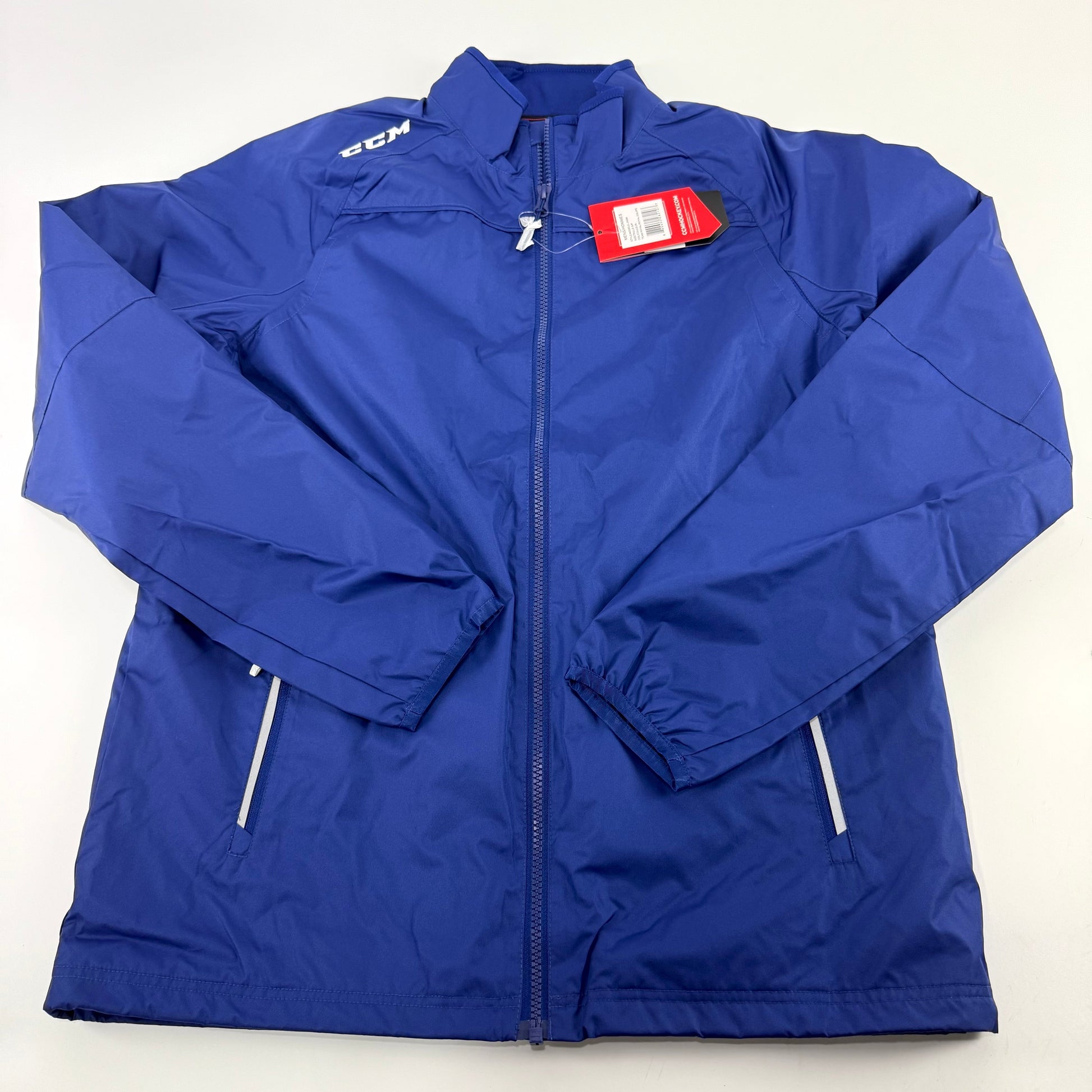 New Royal Blue CCM Adult Light Weight Rink Suit Jacket | Senior S | #888600282107 - Top Flight Hockey