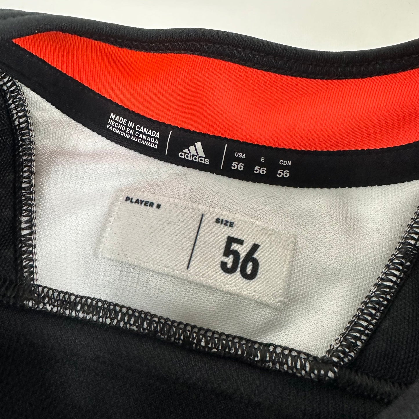 SERPA #29 - Black Chicago Blackhawks Practice Jersey - Adidas MIC Size 56