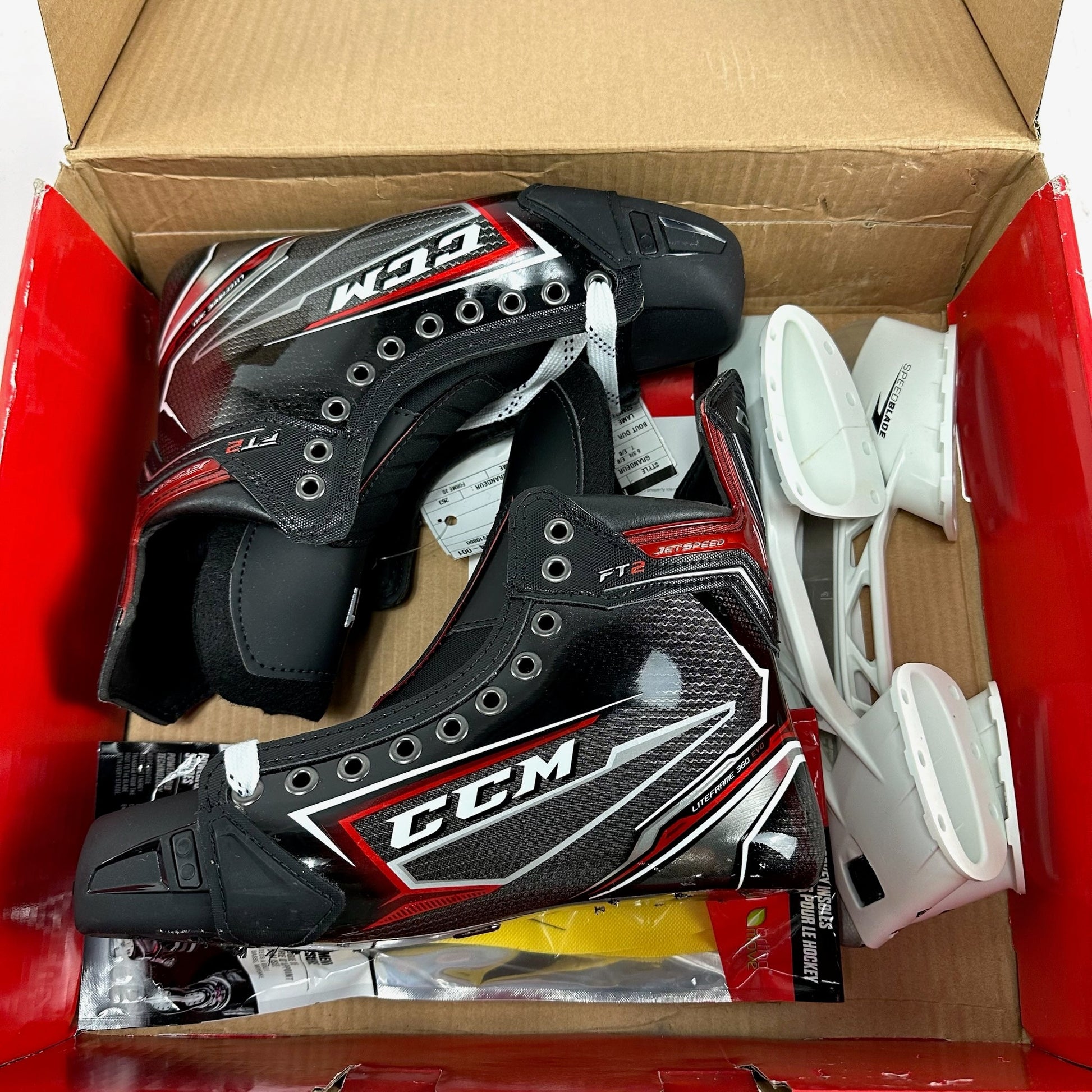 New CCM Jetspeed FT2 Skates | Size 6 3/4 E/B | M320 - Top Flight Hockey
