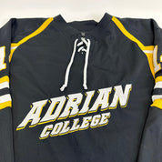 Used Adrian College Black Harrow Mens Game Jersey | Size XL | #14