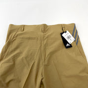 ( Player Issued ) - Brand New Khaki Adidas Golf Shorts - St. Louis Blues Logo | #X494