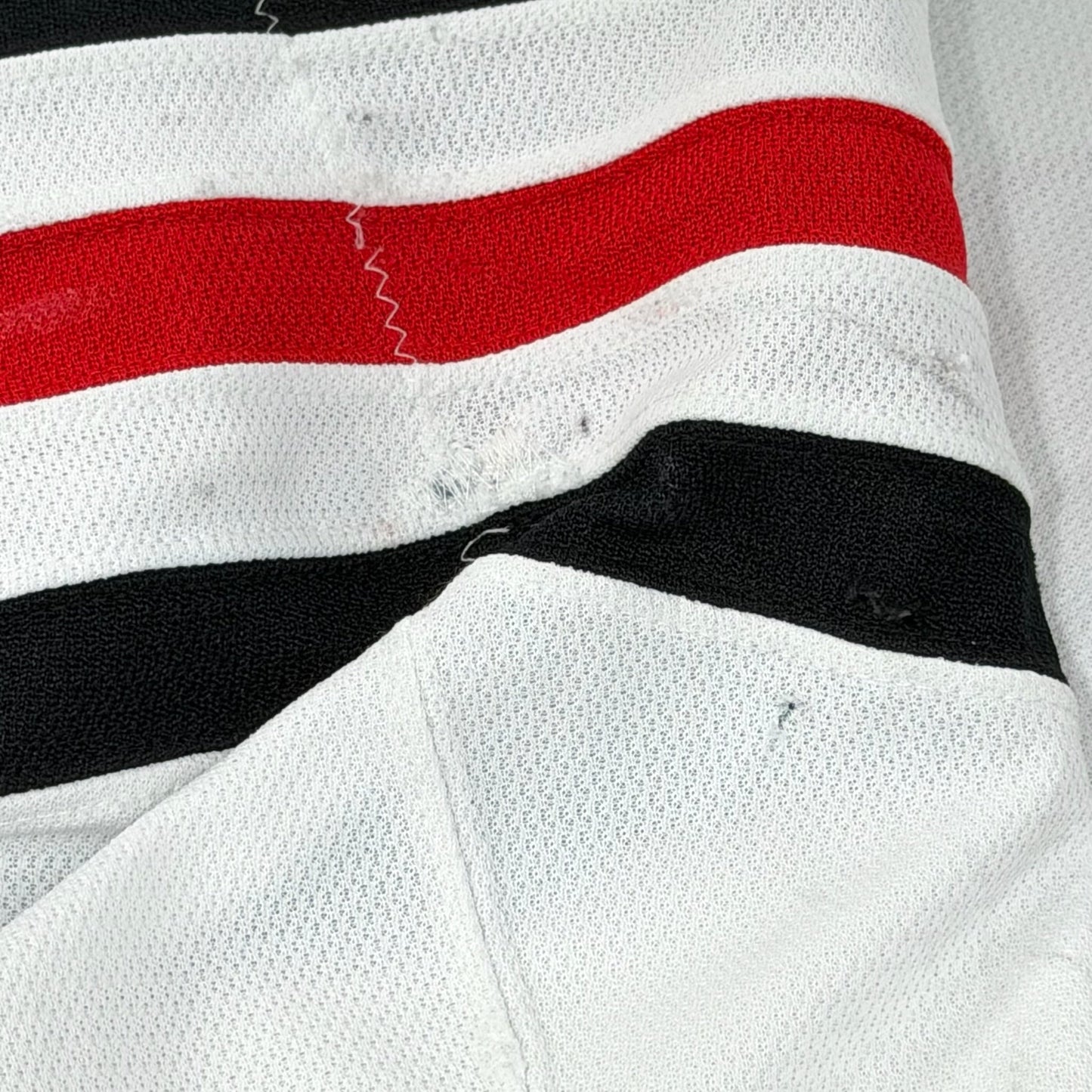 Caleb Jones #82 Away Chicago Blackhawks Game Worn Jersey 2022-2023, Set 2 | 2171-25511