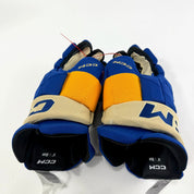 New STL Blues Heritage Classic CCM Jetspeed Pro Gloves | 14" | Alexandrov | D114 - Top Flight Hockey