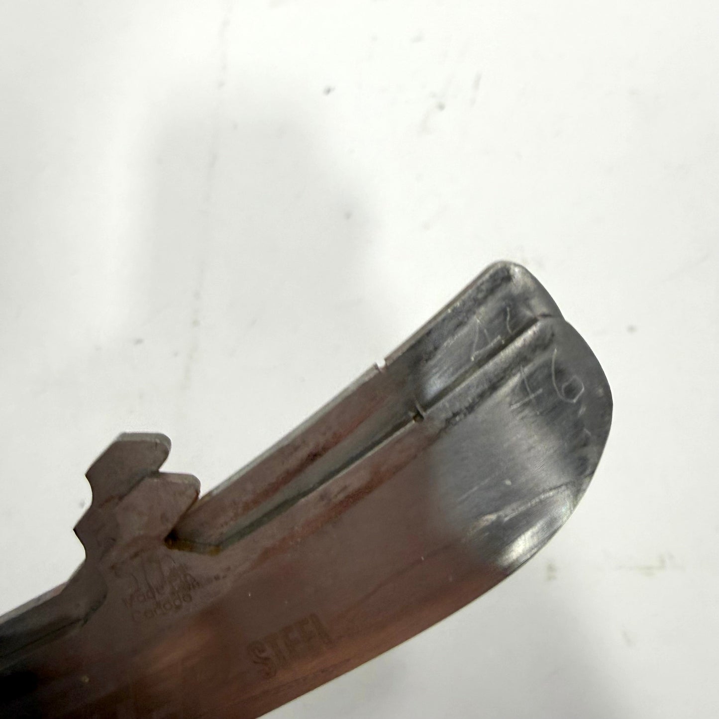 Used Bauer Step Steel | 306mm | Chicago Blackhawks Louis Crevier #46 | BH330 - Top Flight Hockey