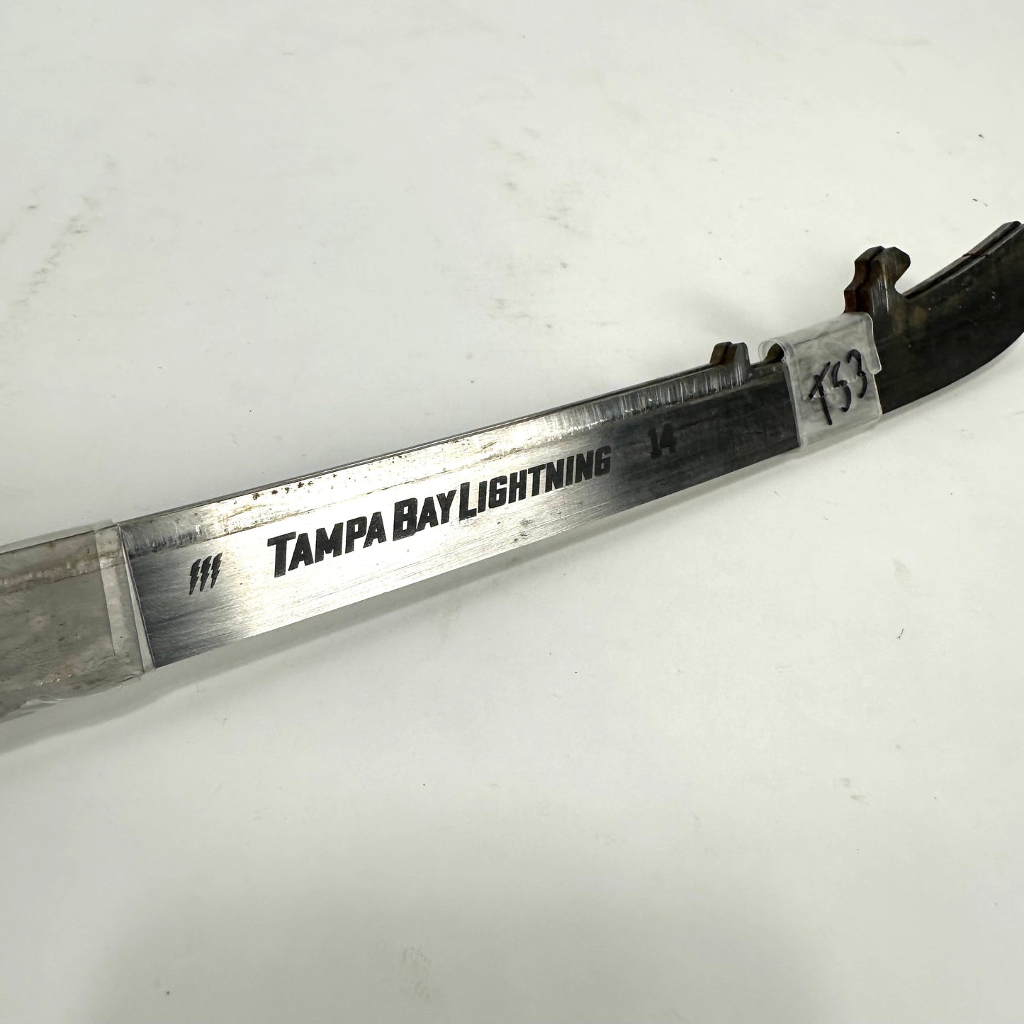Used Tuuk Step Steel | #14 Maroon Tampa Bay | Set 3 | 296MM | T53 - Top Flight Hockey