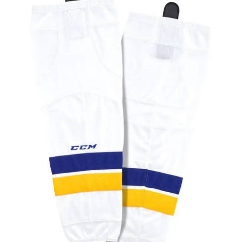Brand New - St. Louis Blues Away CCM Quicklite 8000 Hockey Socks - Intermediate - Top Flight Hockey