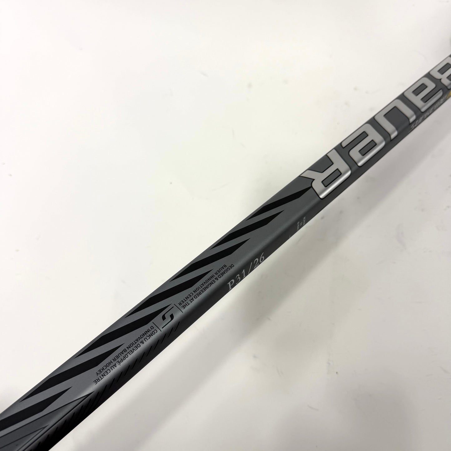 New Regular Bauer Supreme Mach Goalie Stick | 26" Paddle P31 Curve | J193
