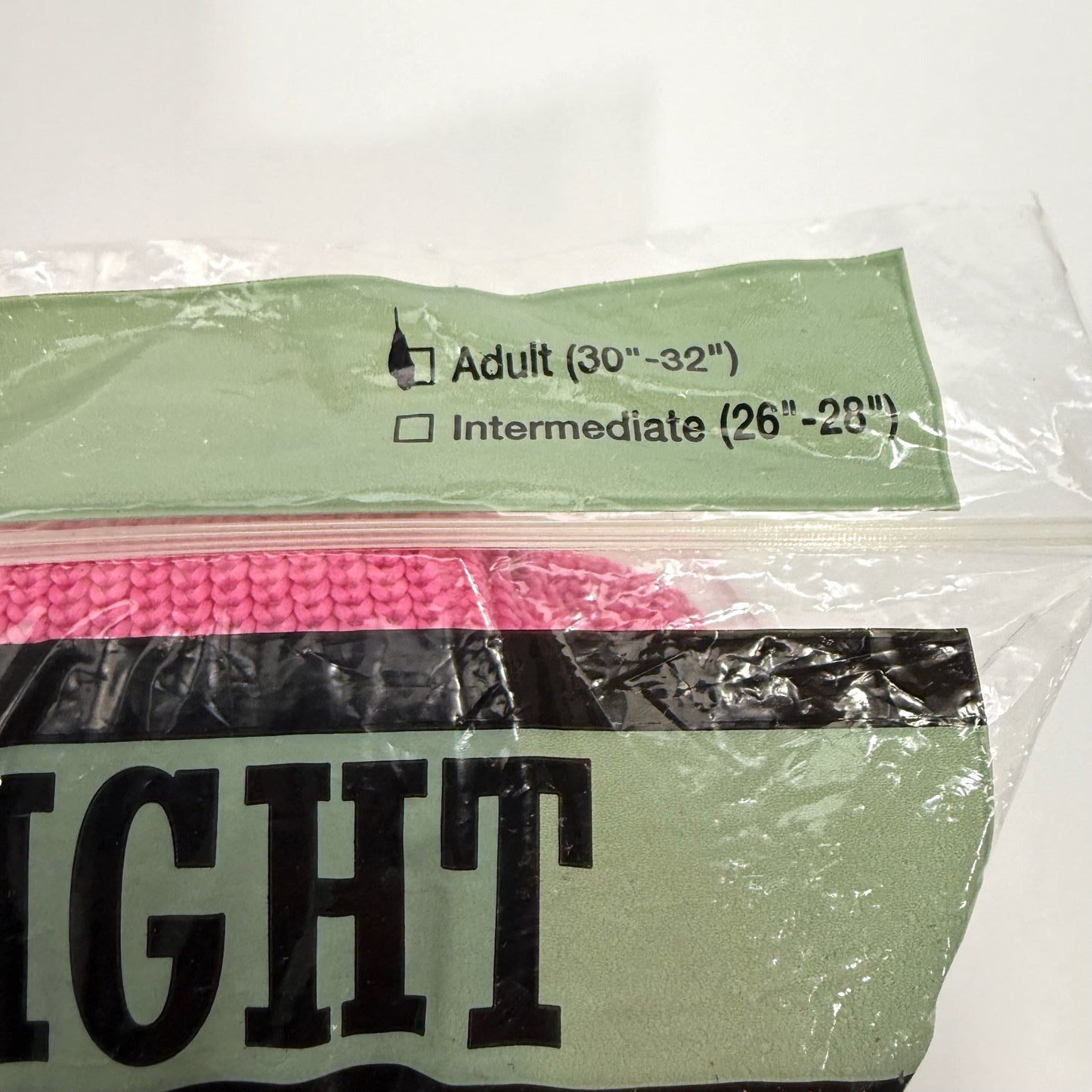 Brand New Pink Knit Hockey Socks - Senior Large