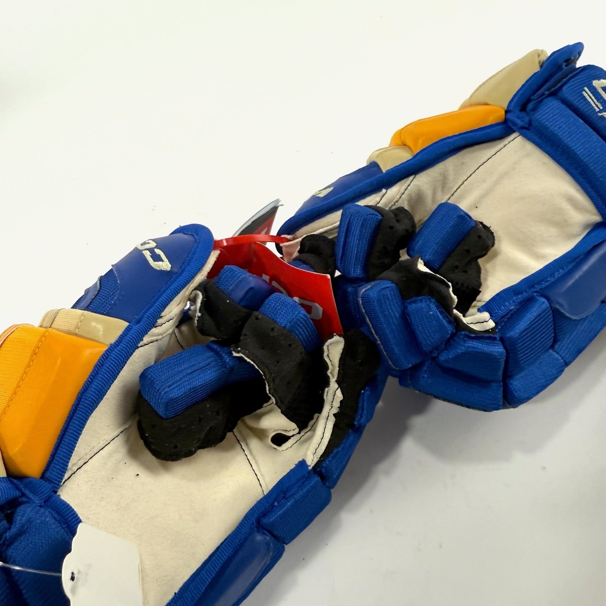 New STL Blues Heritage CCM HGCL Pro Gloves | 14" | Perunovic | D133 - Top Flight Hockey