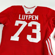 LUYPEN #73 - Red Chicago Blackhawks Practice Jersey - Adidas MIC Size 56 - Top Flight Hockey