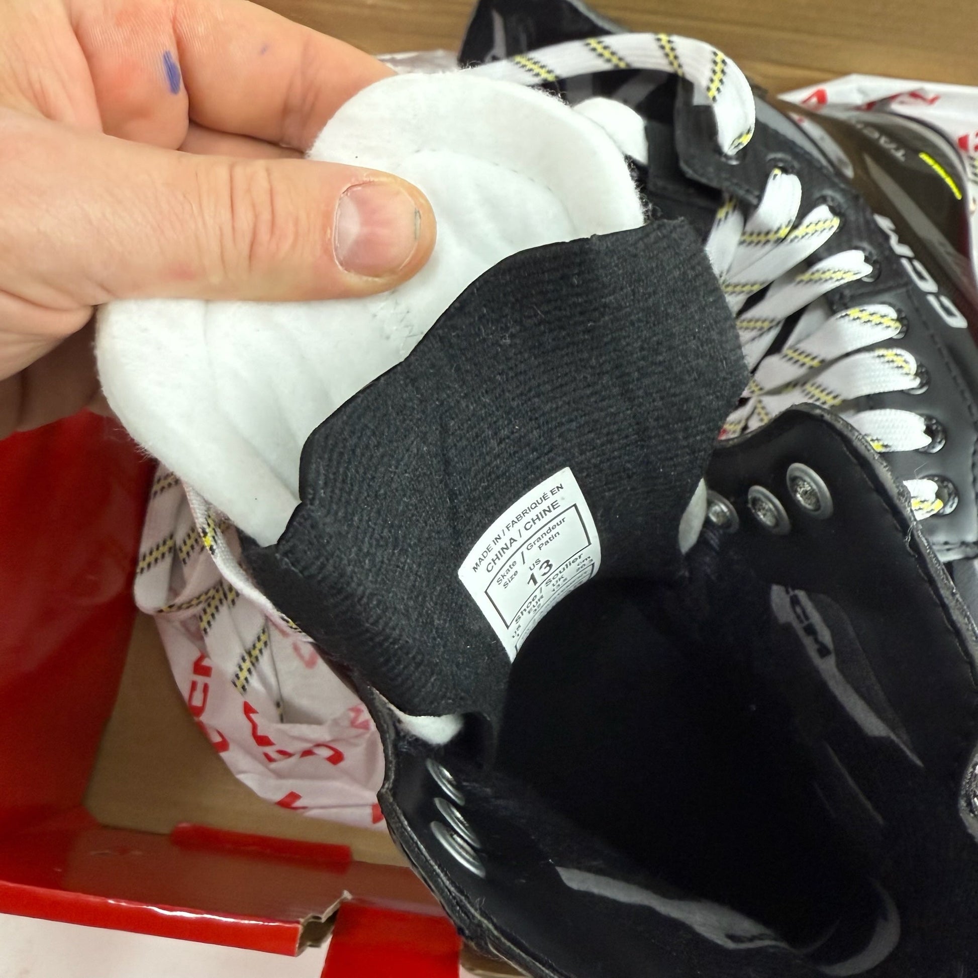 New CCM Tacks AS580 Skates | Junior 13-1 Regular | F498 - Top Flight Hockey