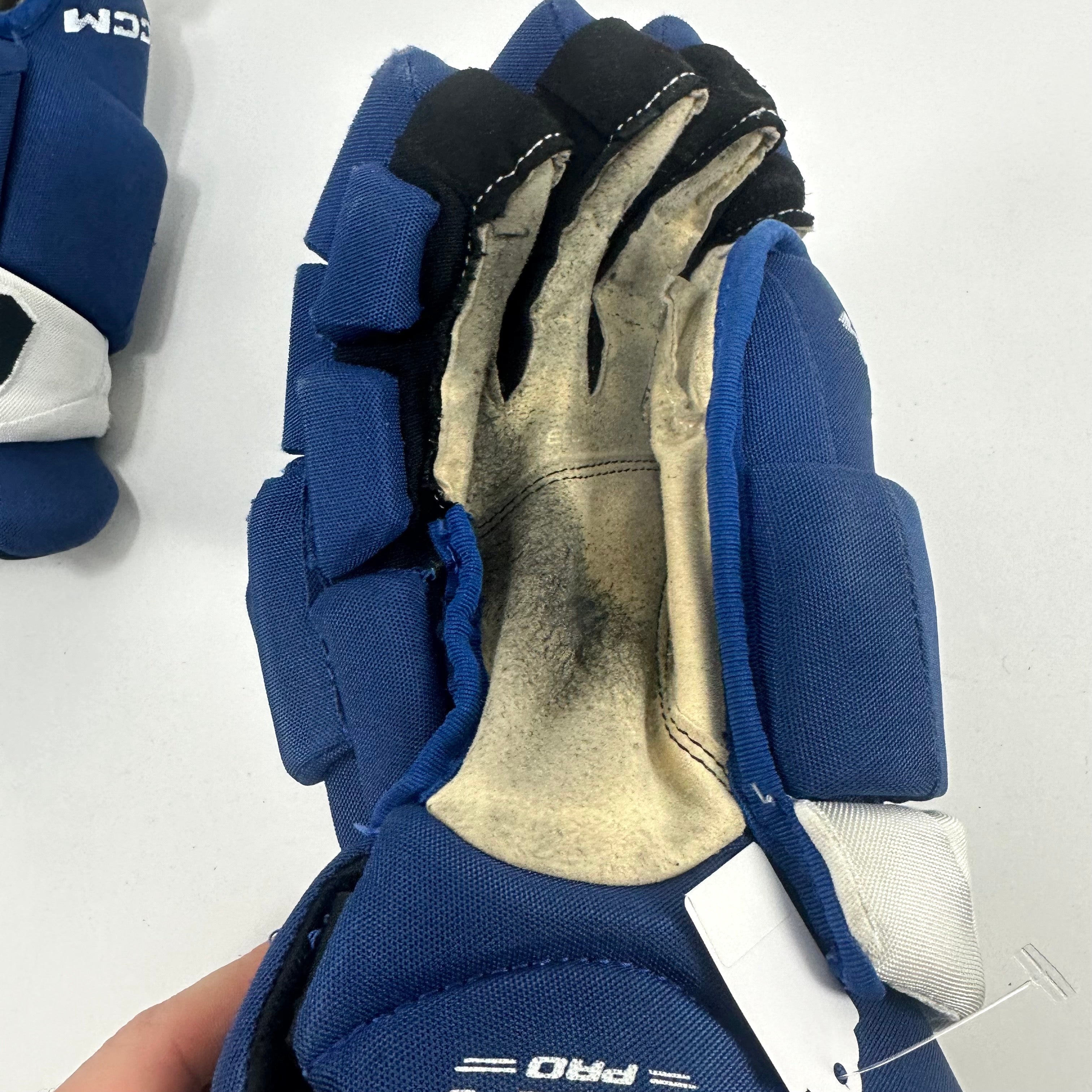 Used Royal CCM Jetspeed Pro Gloves | 14" | Tampa Bay Koepke | TBL374