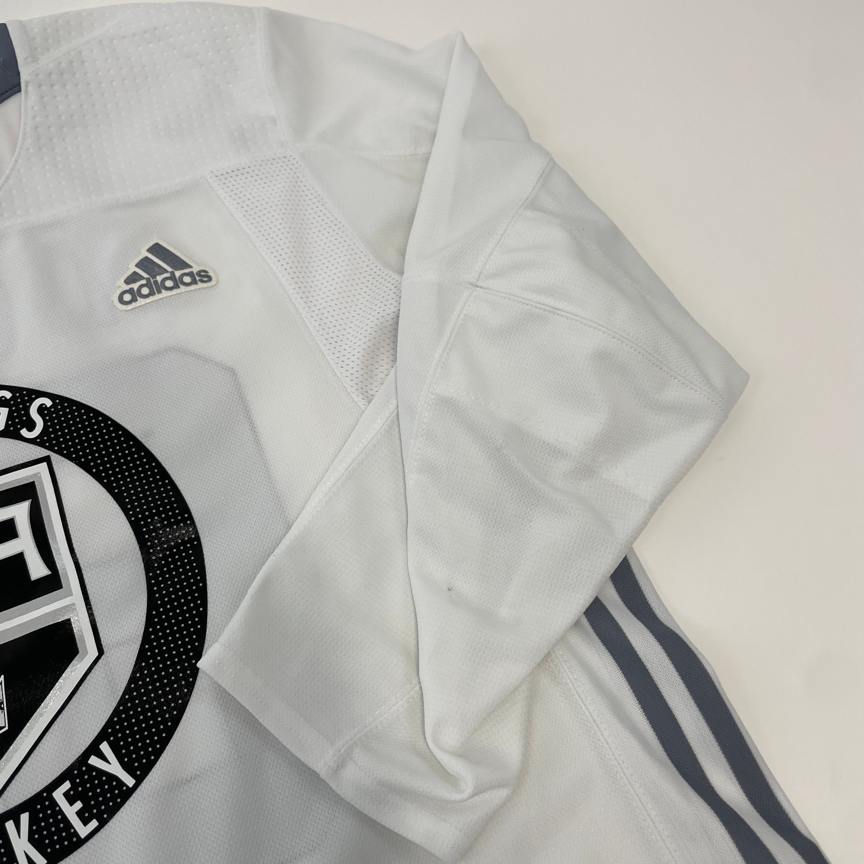 Used LA Kings White MIC Adidas Practice/Camp Jersey | Doyle | Size 56 | #67