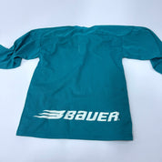 Used Teal Mesh Bauer Practice Jersey | Youth Large/XL - Top Flight Hockey