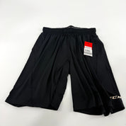 New Black CCM Mens Performance Loose Fit Shorts | Senior M | #191520519711 - Top Flight Hockey