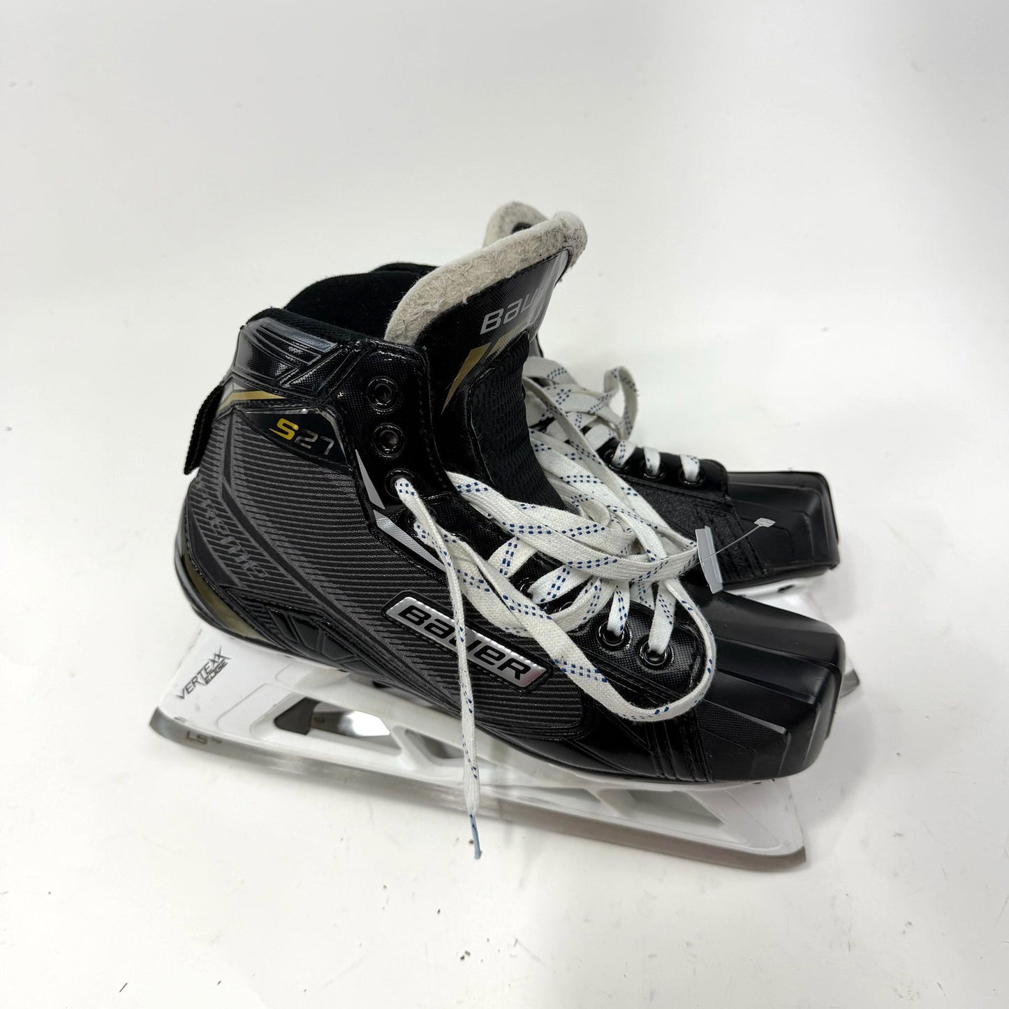 Used Bauer Supreme S27 Goalie Skates | Size 8 D | AB682