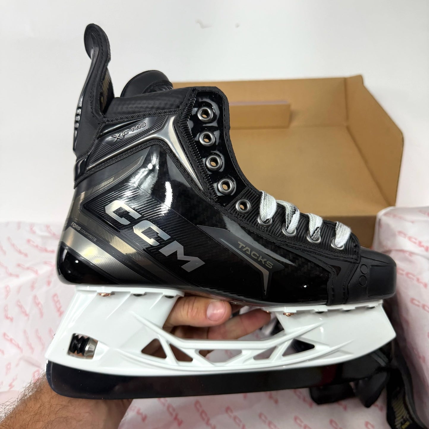 Brand New Retail CCM Tacks XF Pro Skates - Size 5.5 - Regular