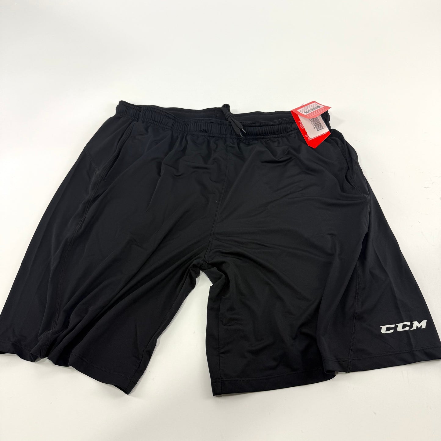 New Black CCM Mens Loose Fit Short with Pockets | Senior XXL | #191520509712 - Top Flight Hockey