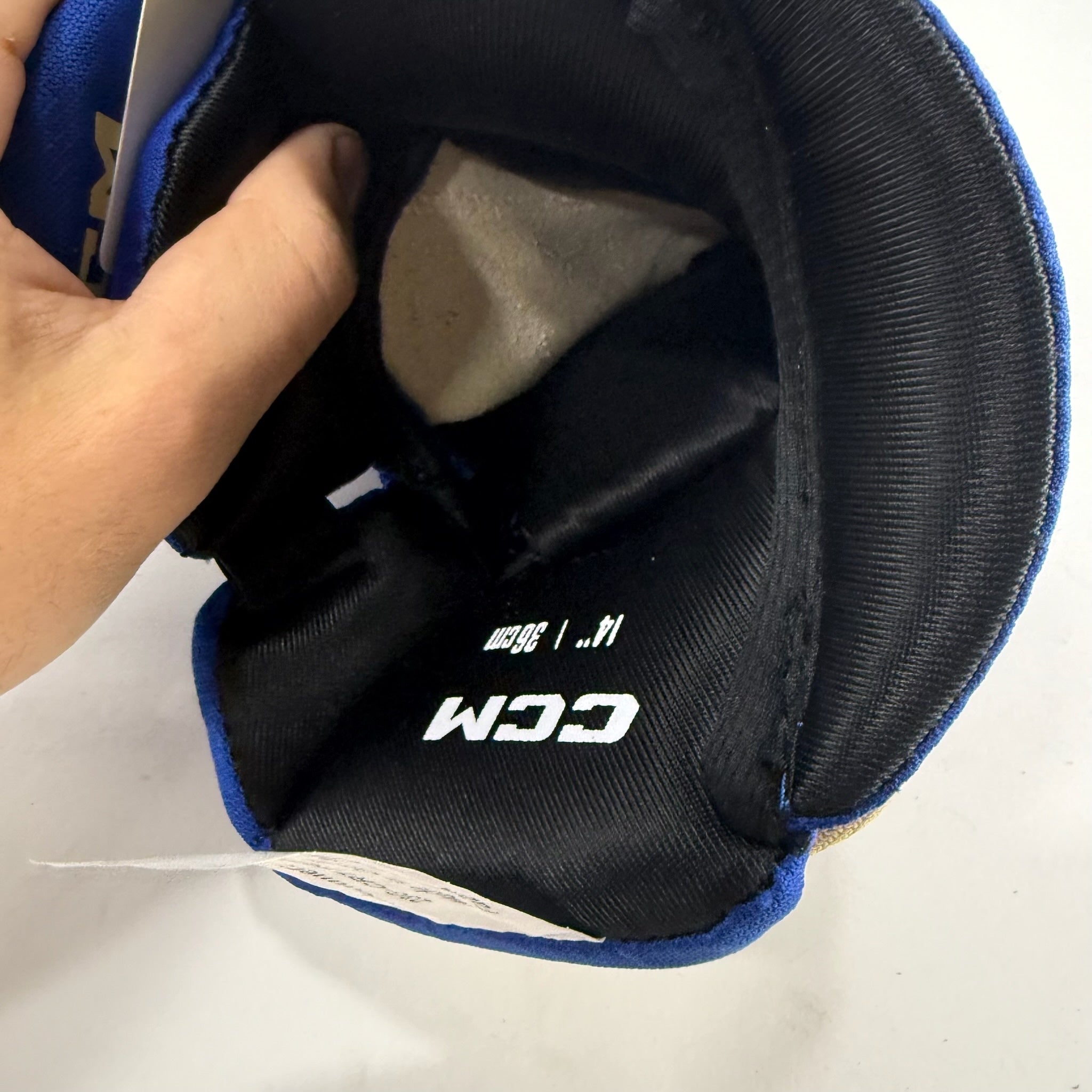 New STL Blues Heritage Classic CCM Jetspeed Pro Gloves | 14" | Alexandrov | D114 - Top Flight Hockey