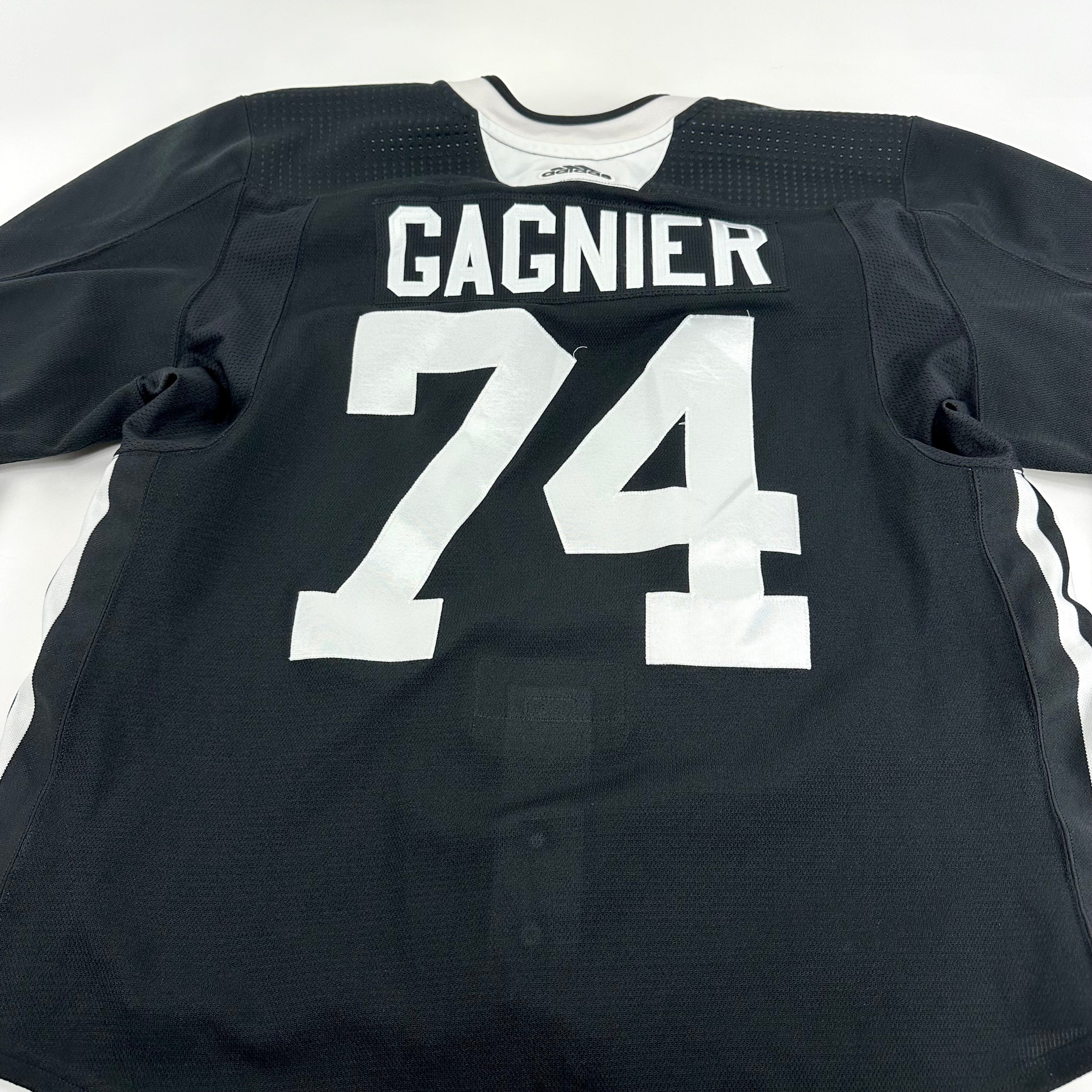 メジャーリーグ GAGNIER #74 - Black Chicago Blackhawks Practice Jersey - Adidas