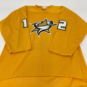 Used Mesh Texas Tornados Yellow Practice Jersey | Senior XL | X339