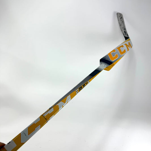 Repaired Regular CCM E Flex 5 Pro Lite Goalie Stick | 26" Paddle Heel Curve | D26