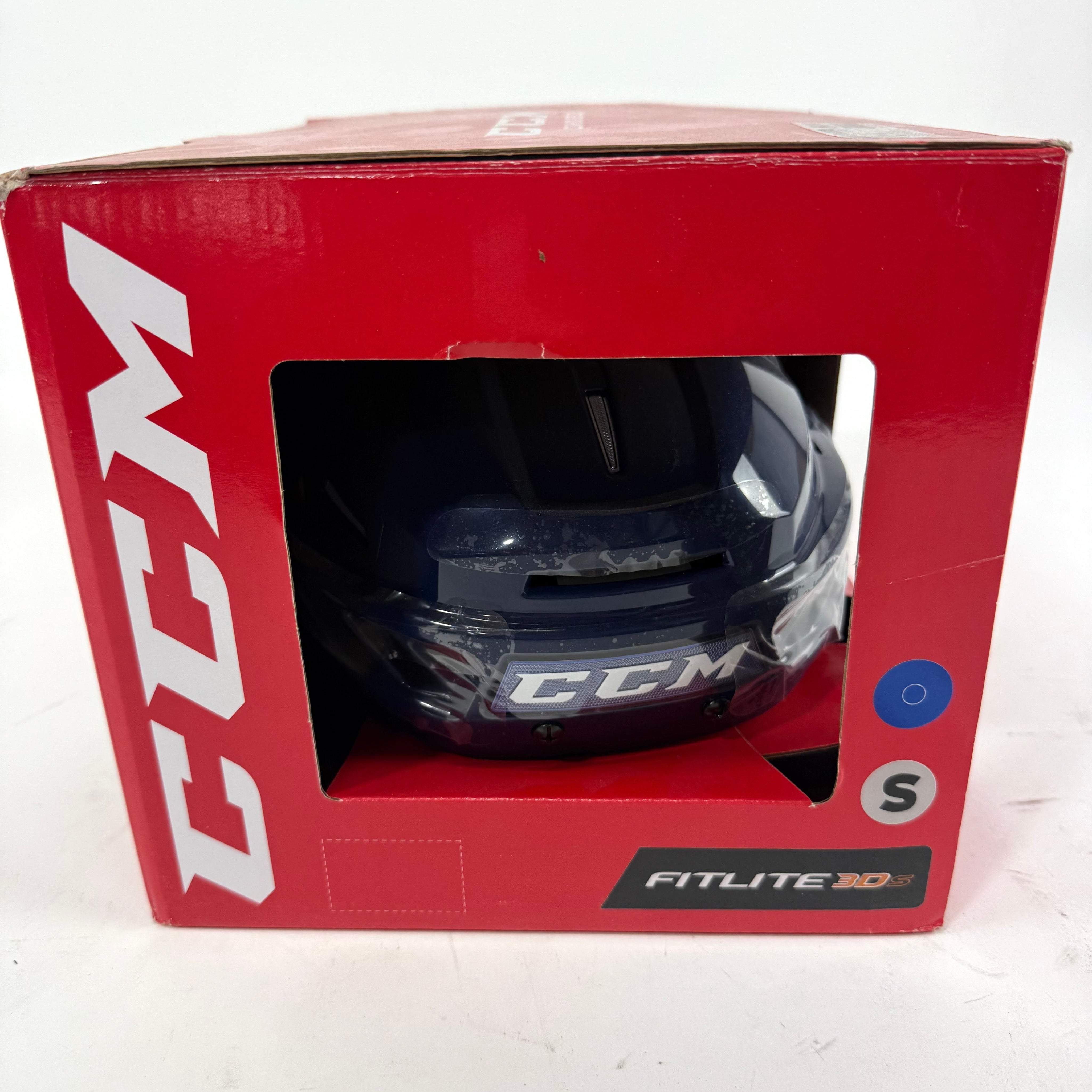 New Navy Fitlite 3DS Helmet | Small - Top Flight Hockey