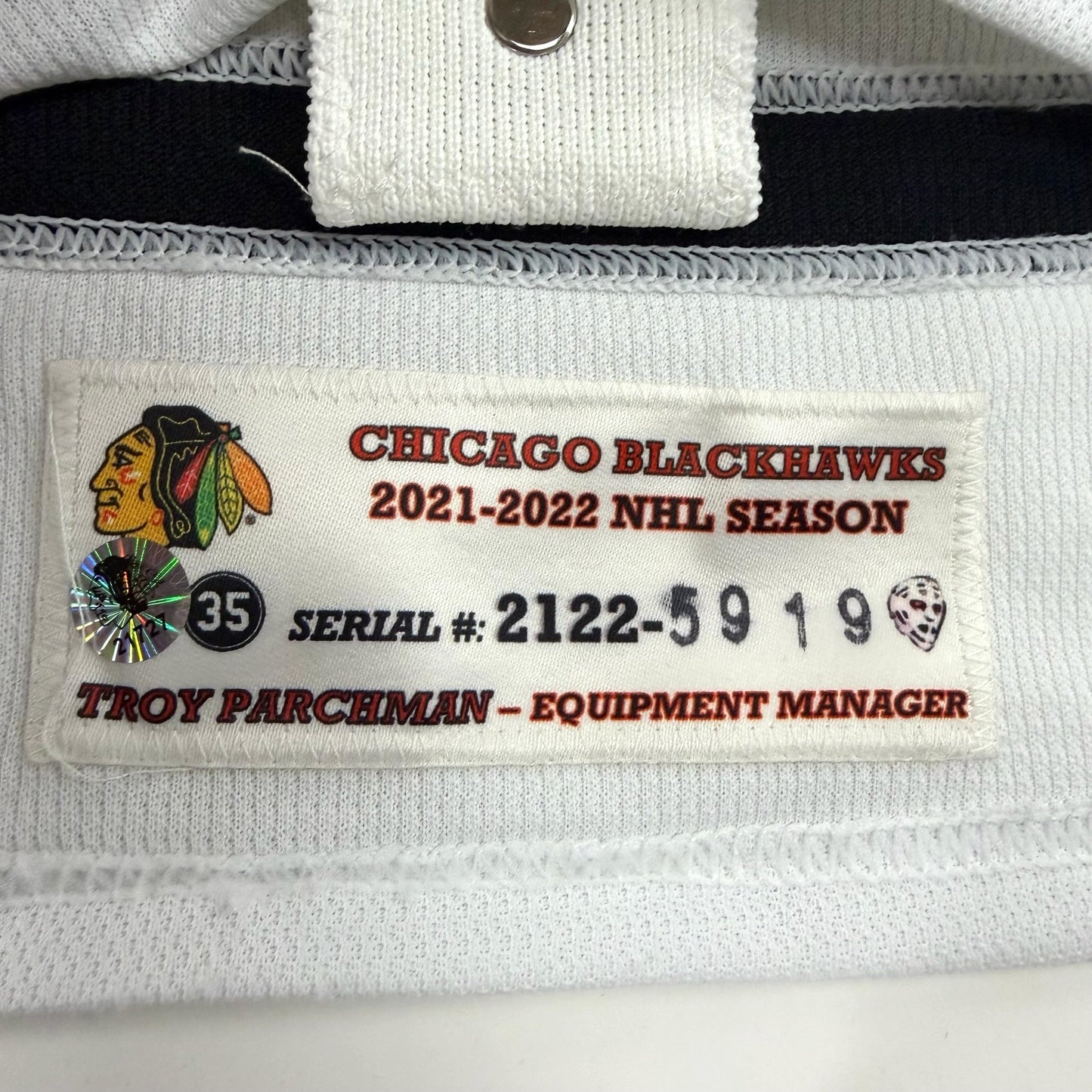 Boris Katchouk #14 Home Chicago Blackhawks Team Issued Jersey 2021-2022, Set 1 | 5919-21727