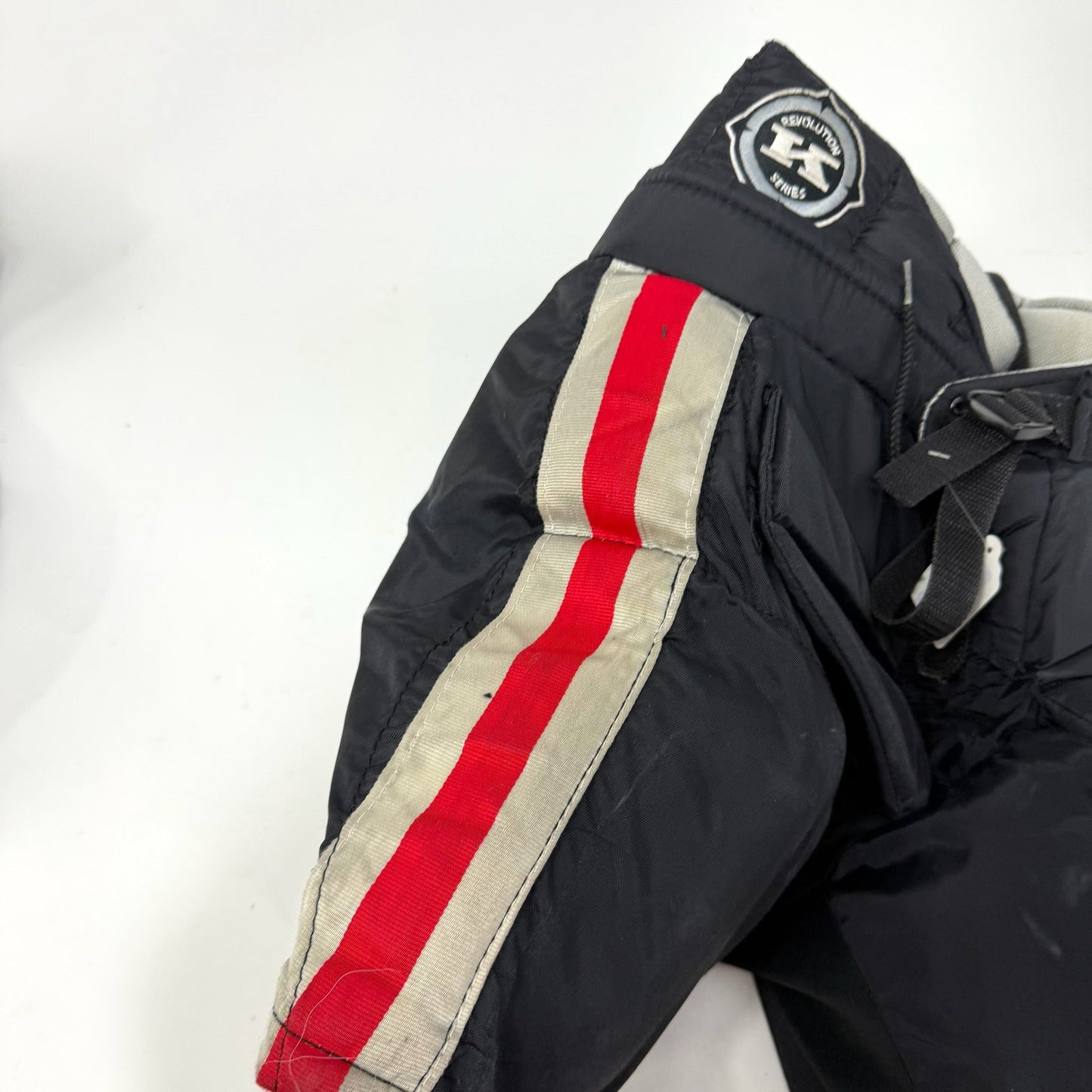 Used Black and Red Koho Revolution Goalie Pants | Intermediate Small | AB496