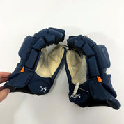 Used Navy CCM Jetspeed Pro Gloves | 15" | D352
