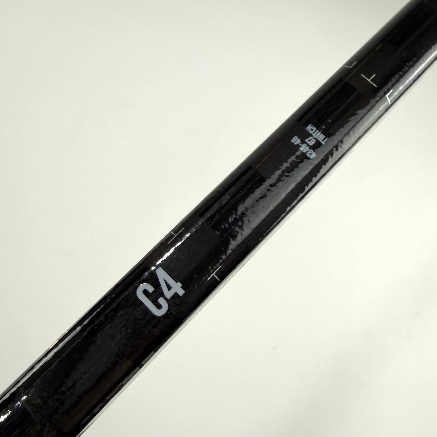 New Left Silver Bauer Twitch | 87 Flex Fowler Pro Curve Grip | Fowler | J509 - Top Flight Hockey