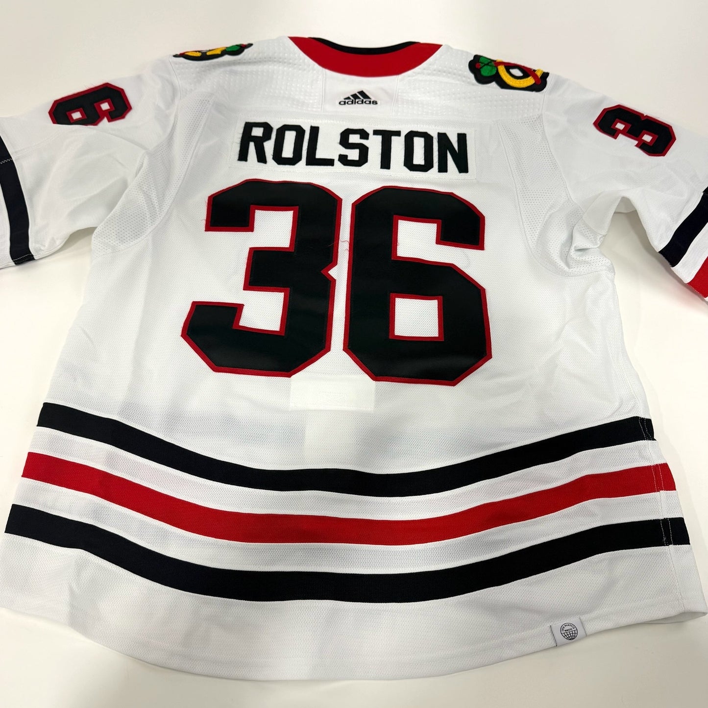Ryder Rolston #36 Away Chicago Blackhawks Team Issued Jersey 2023-2024 | Size 56 | 25641