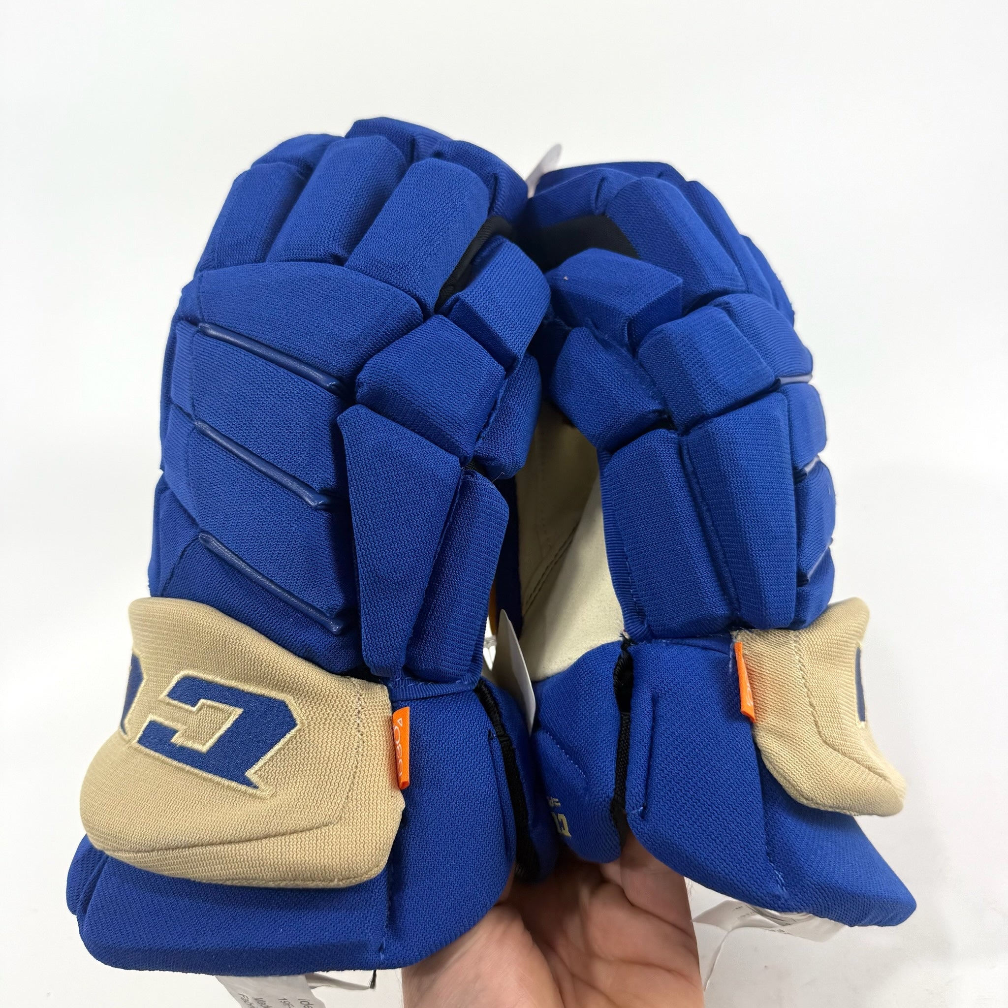 New STL Blues Heritage CCM Jetspeed Pro Gloves | 15" | D166 - Top Flight Hockey
