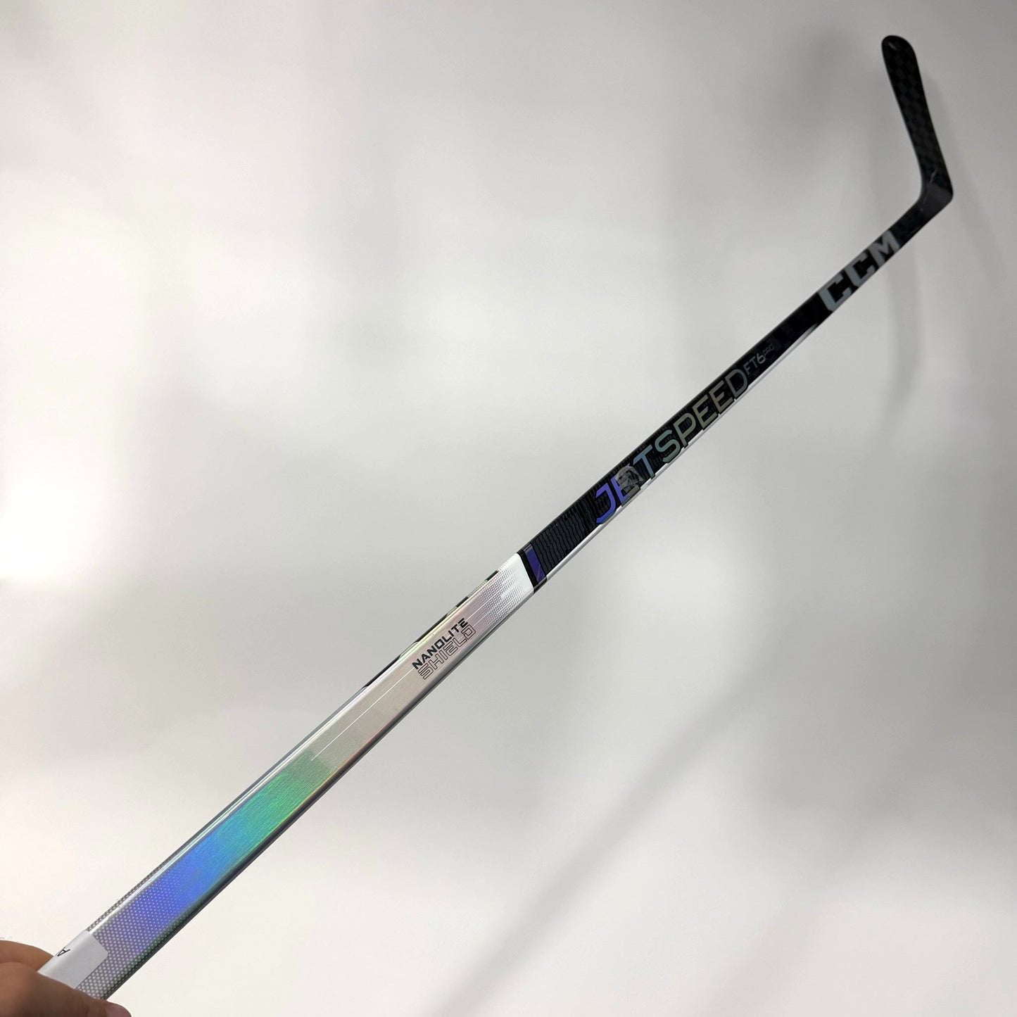 New Left CCM Jetspeed FT6 Pro | 90 Flex Draisaitl Pro Curve Grip | AB448