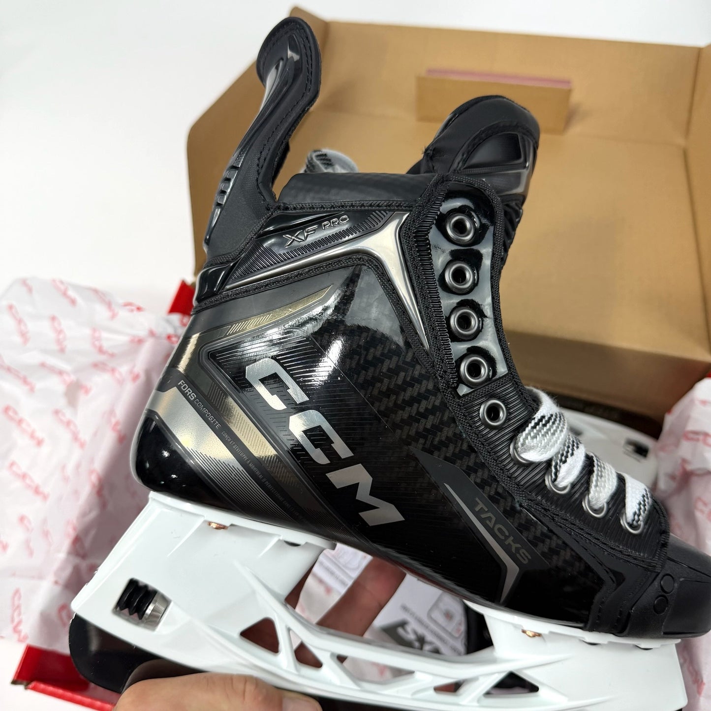 Brand New Retail CCM Tacks XF Pro Skates - Size 4.5 - Regular