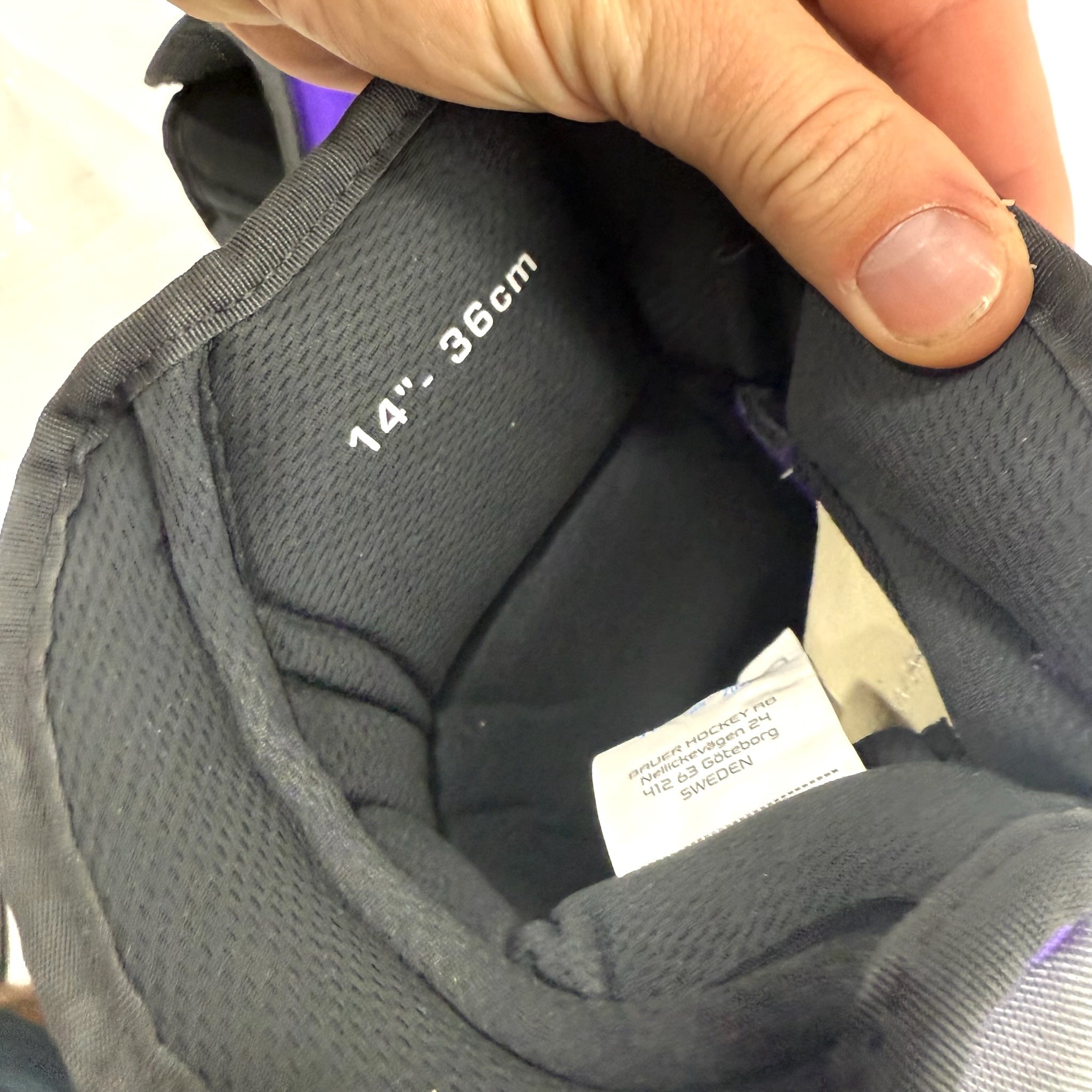 Brand New Purple Bauer Pro Series Hockey Gloves - 14" - Top Flight Hockey