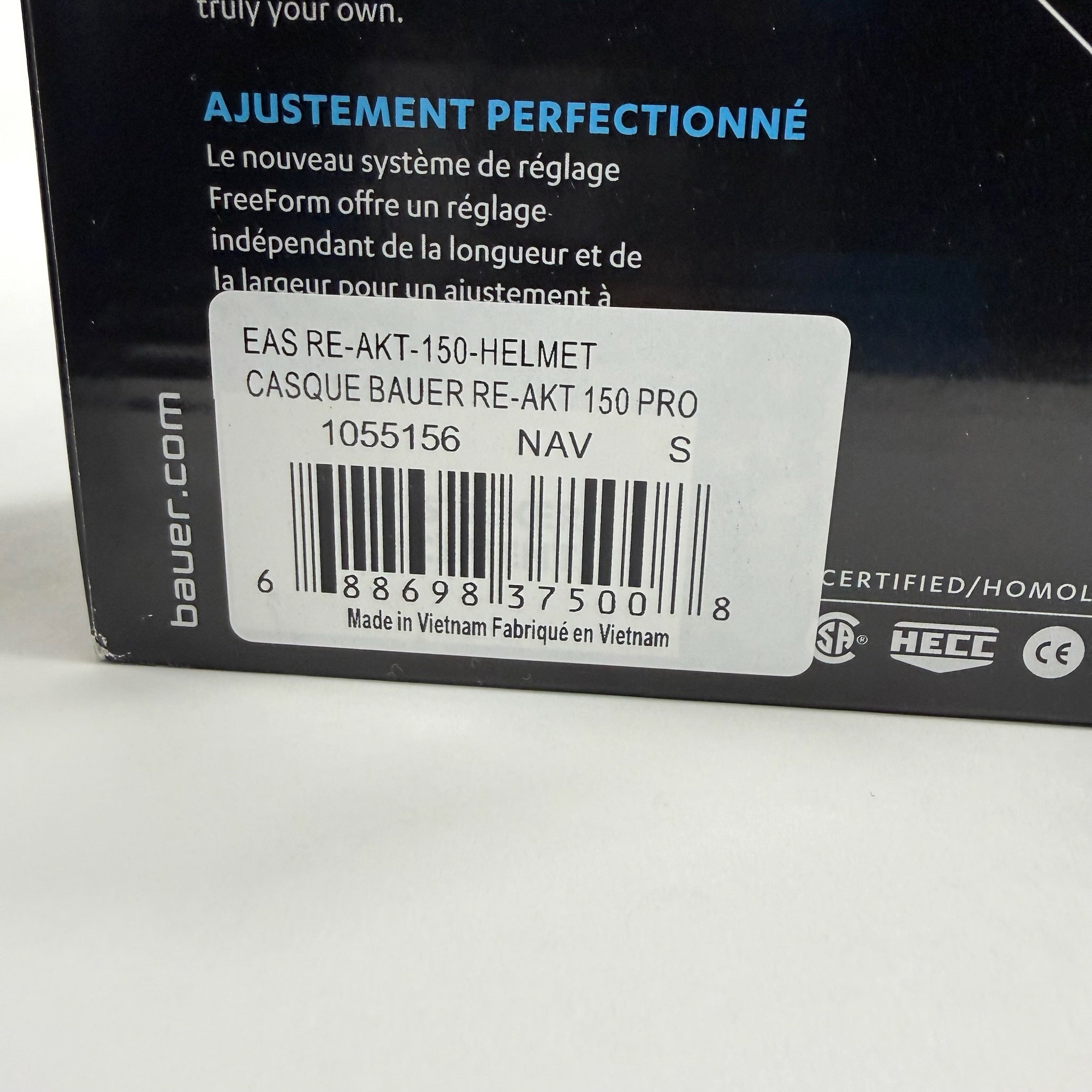 New Navy Bauer Re-Akt 150 Helmet | Senior Small | St. Louis Blues - Top Flight Hockey