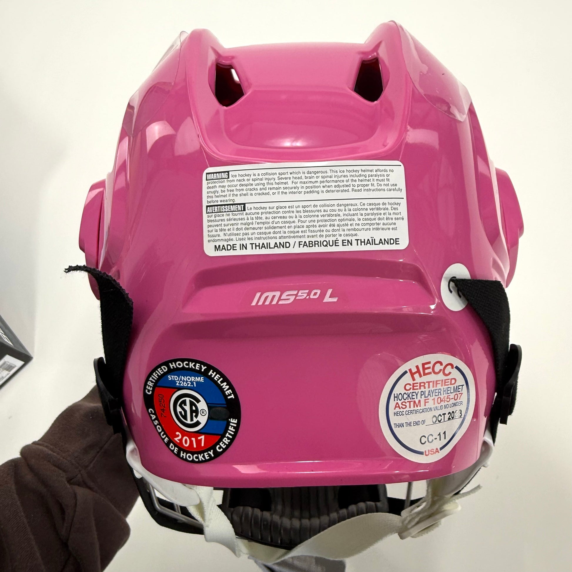 Brand New Bauer IMS 5.0 Pink Senior Large Hockey Helmet - Top Flight Hockey