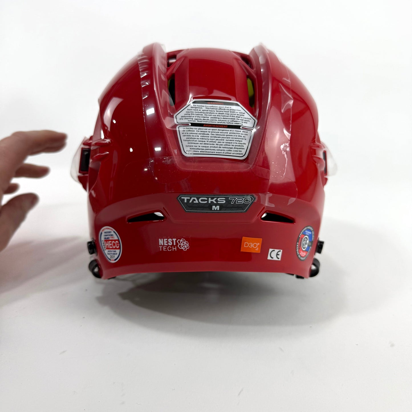 New Red Tacks 720 Helmet | Medium - Top Flight Hockey