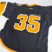 Black Adrian College Game Jersey | Size 58 Goalie | #35