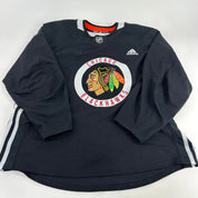 JONES #82 - Black Chicago Blackhawks Practice Jersey - Adidas MIC Size 58 - Top Flight Hockey