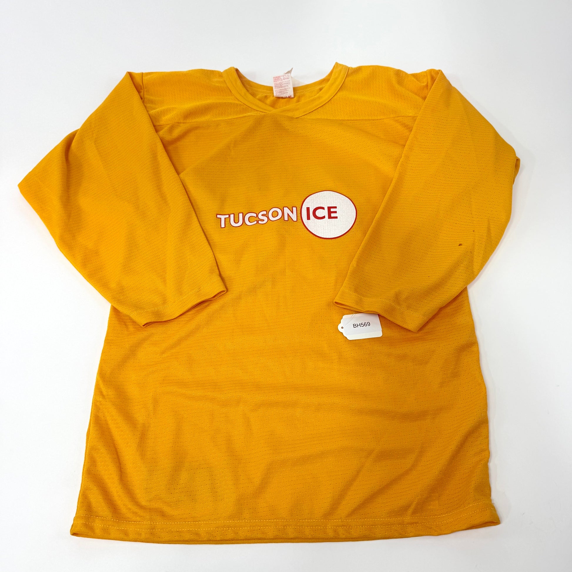 New Yellow Practice Jersey | Senior Small | BH569 - Top Flight Hockey